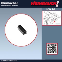 Weihrauch HW 70 Zylinderstift für die Abzugsfeder Weihrauch HW 70 Ersatzteile - Zylinderstift für die Abzugsfeder der Luftpistole