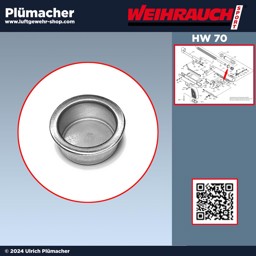 Sicherheitskappe Weihrauch HW 70 Luftpistole Weihrauch HW 70 Sicherheitskappe für die Lutpistole