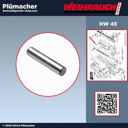 Scharnierstift Scharnierstift Weihrauch HW 45 Luftpistole Scharnierstift für die Spannhebel bei der Weihrauch HW 45 Luftpistole