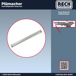 Reck Miami 92 Schlittenfeder Reck Miami 92 Schlittenfeder - die Verschlussfeder für die MIAMI 92