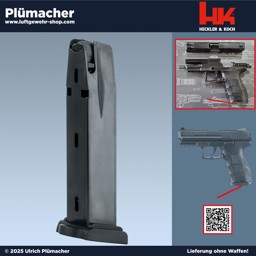 Heckler & Koch P30 Magazin für die Schreckschusspistole Magazin Heckler & Koch P30 Schreckschusspistole - Ersatzmagazin - Reservemagazin