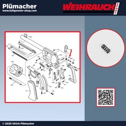 Schlagbolzenfeder Weihrauch Western Revolver Schlagbolzenfeder Weihrauch Western Single Action Revolver