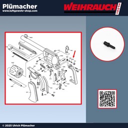 Weihrauch Western Revolver Schlagbolzen Schlagbolzen für den Weihrauch Western Revolver