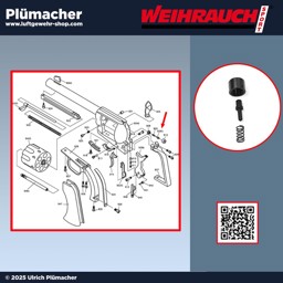 Schlagbolzen Satz Weihrauch Western Single Action Revolver  Weihrauch Western Single Action Revolver Schlagbolzenset  - WSA Revolver von Weihrauch-Sport