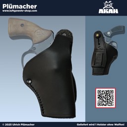 Holster für Revolver RG 46 - RG 56 -RG 59 -HW 37 -HW88 - Chiefs Special Revolverholster Escort für kleine Revolver von Röhm, Weihrauch und Smith & Wesson