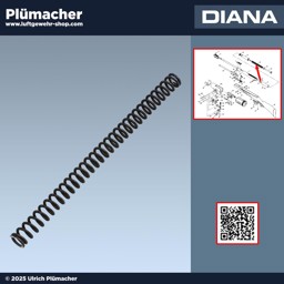 Luftgewehr Exportfeder Diana 280 T06 | 280 Classic T06 | 430 | 440 th Luftgewehr Exportfeder Diana 280  T06 | 280 Classic | 430 | 440 th - Tuning Feder