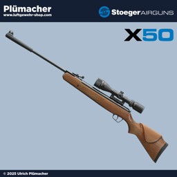 Stoeger X50 Luftgewehr mit Zielfernrohr und Holzschaft – Kraft trifft Präzision< Stoeger X50 Luftgewehr 4,5 mm mit Zielfernrohr & Holzschaft online kaufen