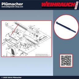 Weihrauch HW 70 Spannbügel | Spannhebel  Weihrauch HW 70 Spannhebel | Spannbügel für die Luftpistole - Ersatzteile für Ihre Reparatur