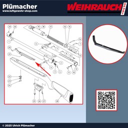 Weihrauch HW 30 Spannhebel | Spannbügel | Gelenkspannhebel Weihrauch HW 30 Spannhebel | Spannbügel | Gelenkspannhebel für Ihr Luftgewehr