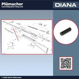 Nietstift Spannhebel – Ersatzteil für Diana 25 | 25D | 25DS | 27 Nietstift für den Spannhebel der Diana Luftgewehre 25, 25D, 25DS und 27. Fixiert den Spannhebel am Lauf.