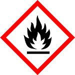 CLP Gefahrenzeichen leicht entflammbar