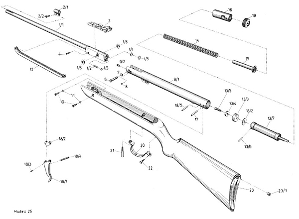 Diana ersatzteile luftgewehr 75 Luftgewehr Diana