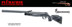 Browning X-Blade Luftgewehr mit Federdruck 4,5mm Diabolo schwarz , Bild 3