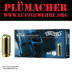 Walther Platzpatronen 9 mm PAK - 50 Knallpatronen für Ihre Schreckschusspistole im Kaliber 9 mm, sehr zündungssicher