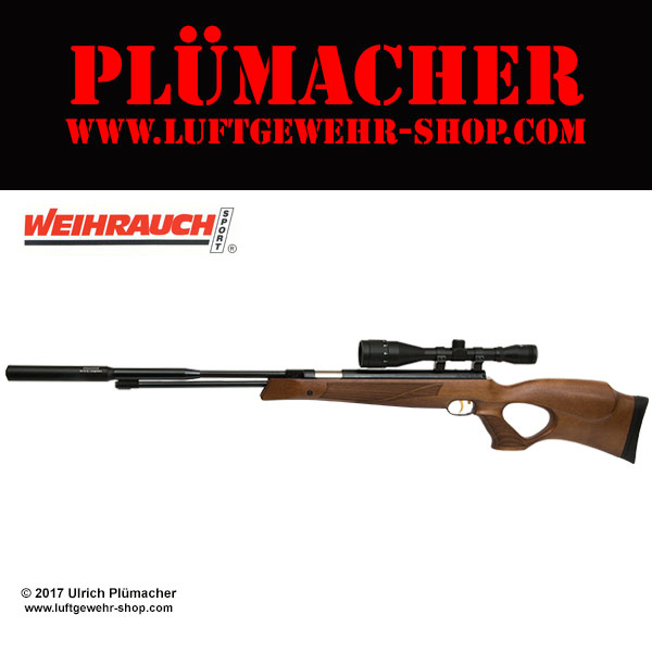 Bild von Weihrauch HW 97 KT Weitschuss Luftgewehr mit Schalldämpfer