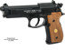 Beretta 92 FS Holzgriffschalen für die CO2 Pistole