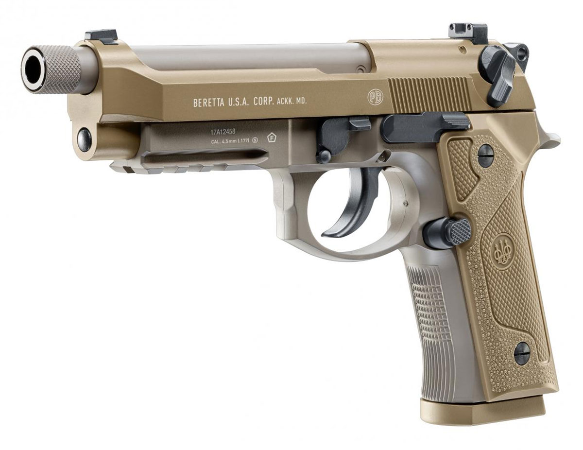 Beretta M9 A3 CO2 Pistole im Kaliber 4,5 mm BB mit einem 16 Schuss Magazin