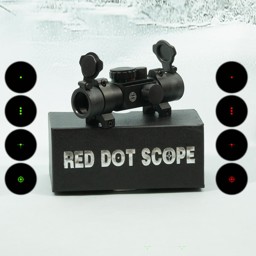 Bild von Leuchtpunktvisier Red Dot mit 22 mm Schiene für Softair, Luftgewehre und CO2 Waffen