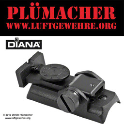 Bild von Mikrometervisier für die Luftpistole Diana Mod. 3, 5G & 5G T01