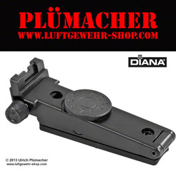 Mikrometervisier für Diana Luftgewehre Mod. 20T01-24-25-26-27-28-34-35-36-38-45-50-350 Mag-48-52-54