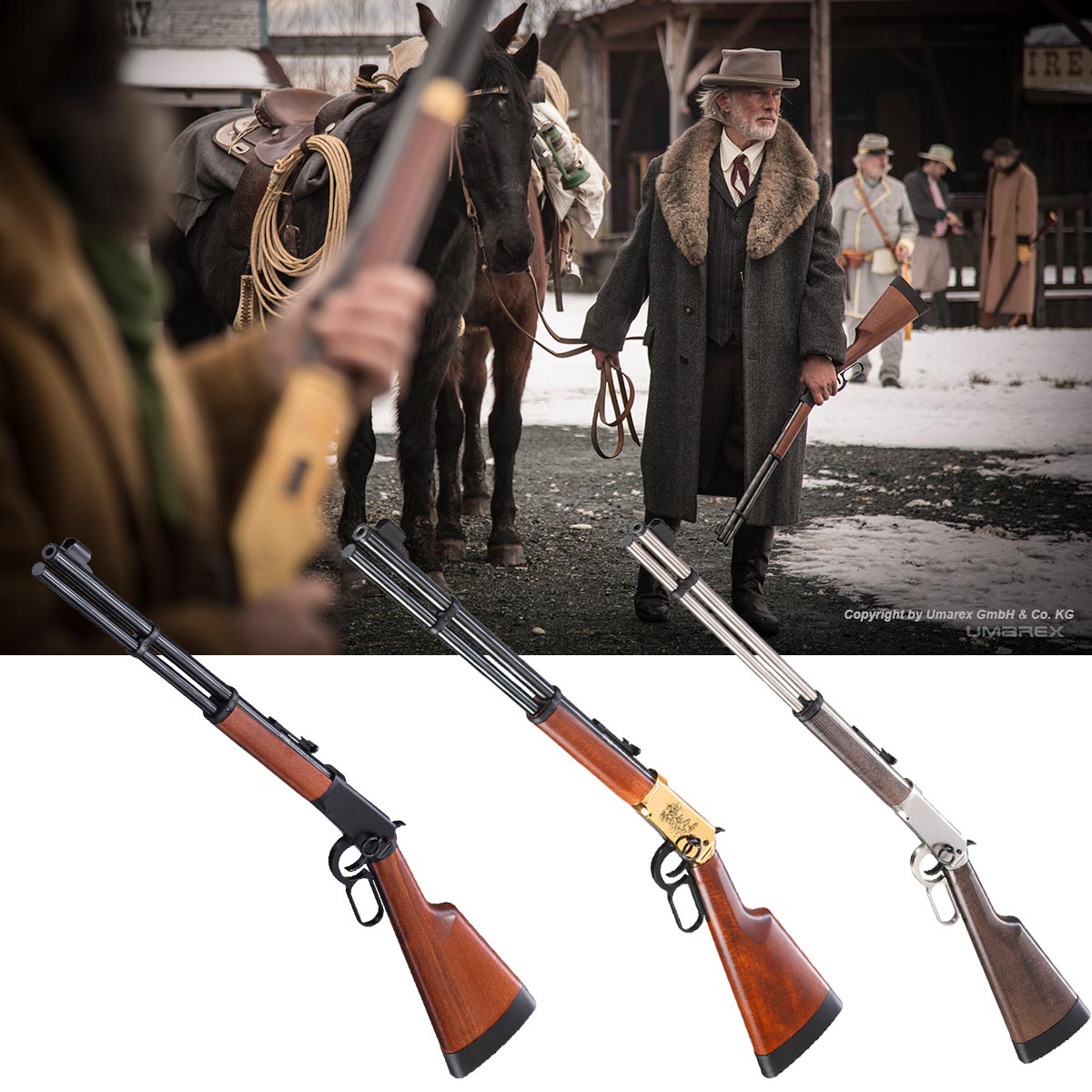 Bild für Kategorie Walther Lever Action Luftgewehr CO2