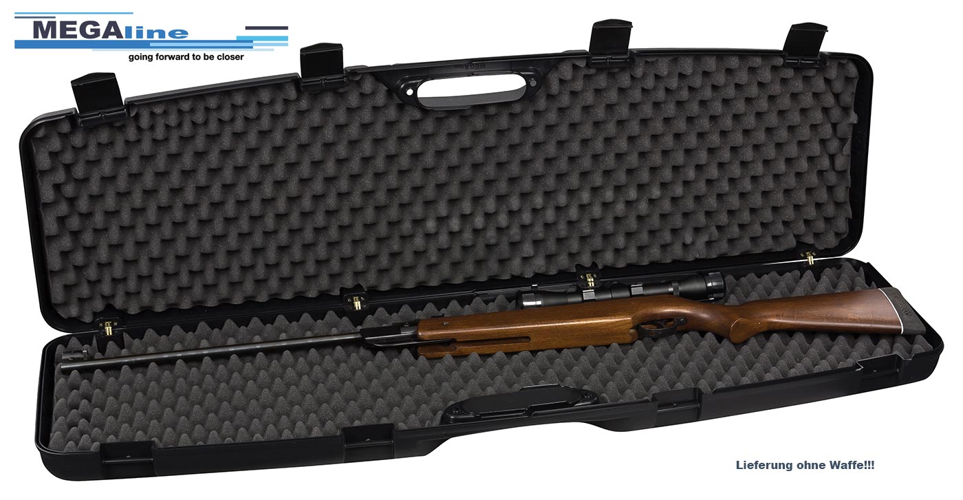 Gewehrkoffer 118 x 28 x 11 cm mit Noppenschaumstoff. Luftgewehr-Shop -  Luftgewehre, Schreckschusswaffen, CO2 Waffen, Luftpistolen kaufen