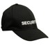 Security Cap schwarz mit Aufschrift SECURITY