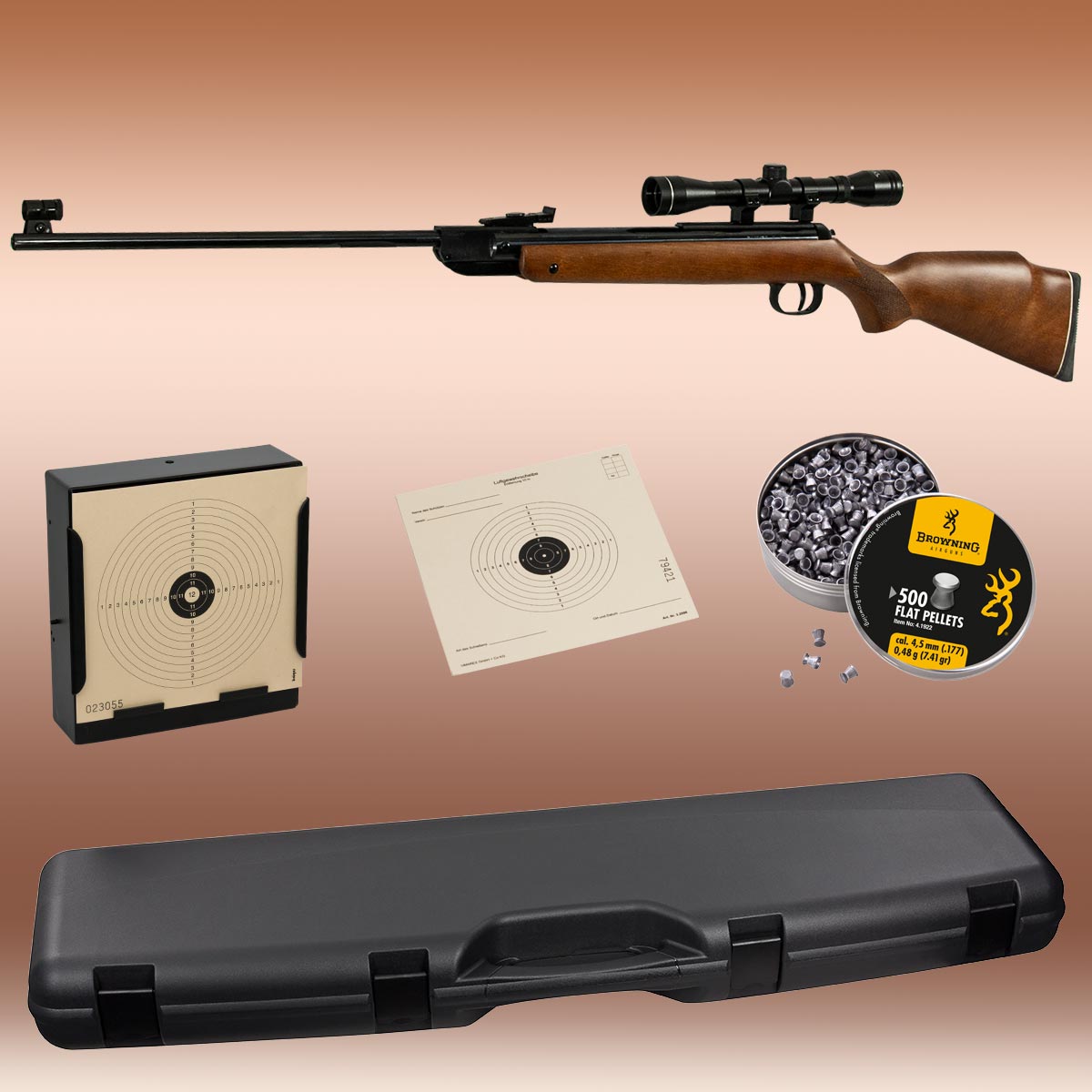 Bild von Diana 35 Commemorative Luftgewehr Set mit Koffer