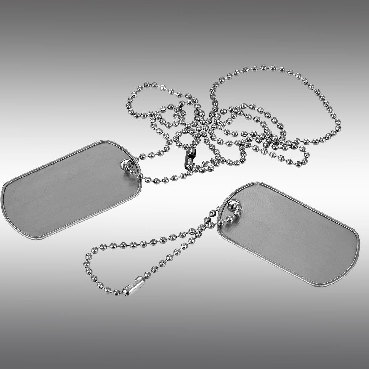 Bild von US Erkennungsmarke mit Kette - Dog-Tag