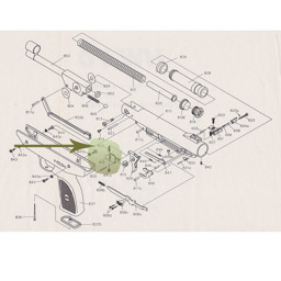 Bild von Abzugsfeder HW 70 - die Feder für den Abzug der Weihrauch Luftpistole