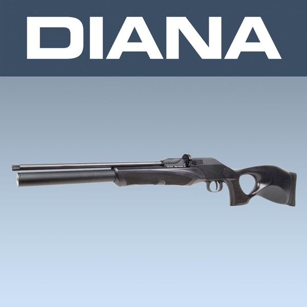 Bild von Diana P1000 Evo2 TH Black Pressluftgewehr 4,5 mm Diabolo