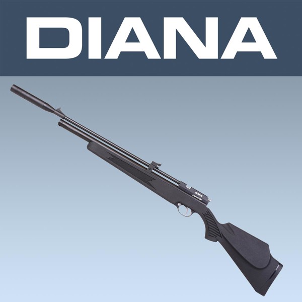 Diana Stormrider black Pressluftgewehr im Kaliber 4,5 mm mit Allwetterschaft