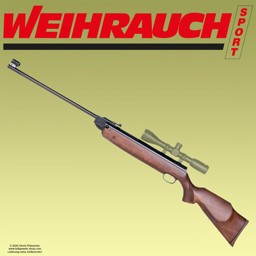 Weihrauch HW 80 5,5 mm Luftgewehr. Ein robustes, präzises und zuverlässiges Luftdruckgewehr