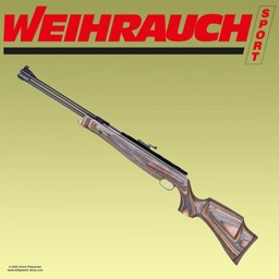 Weihrauch HW 77 K Special Edition - ein sehr schönes Luftgewehr ausgestattet mit einem Schichtholzschaft