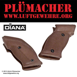 Bild von Griffschalen Rechtshänder Luftpistole Diana 3 - P5 Magnum - 5G - 6G - 6M