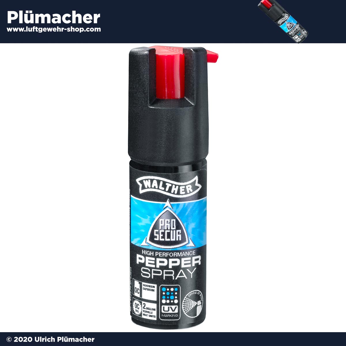 Walther Prosecur Pfefferspray mit 16ml Inhalt