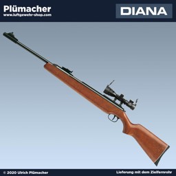 Diana 48 Seitenspanner Luftgewehr mit unserem beleuchteten Zielfernorhr 2-6x32