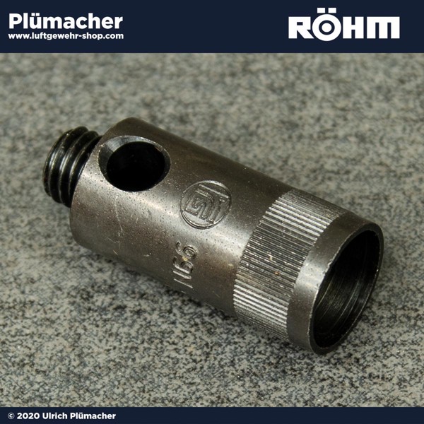 Abschussbecher Röhm RG 99 Schreckschuss Revolver - Zusatzlauf; Leuchtkugelaufsatz und Feuerwerk-Adapter