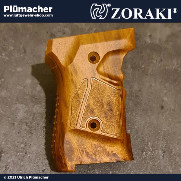 Griffschalen Holzoptik Zoraki 914 - braune Kunststoffgriffschalen in sehr stabiler Ausführung und edlem Design.