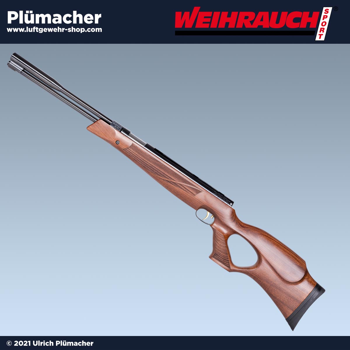 Weihrauch HW 97 KT Luftgewehr mit Unterspannhebel - ein Präzisions Luftgewehr als Unterhebelspanner