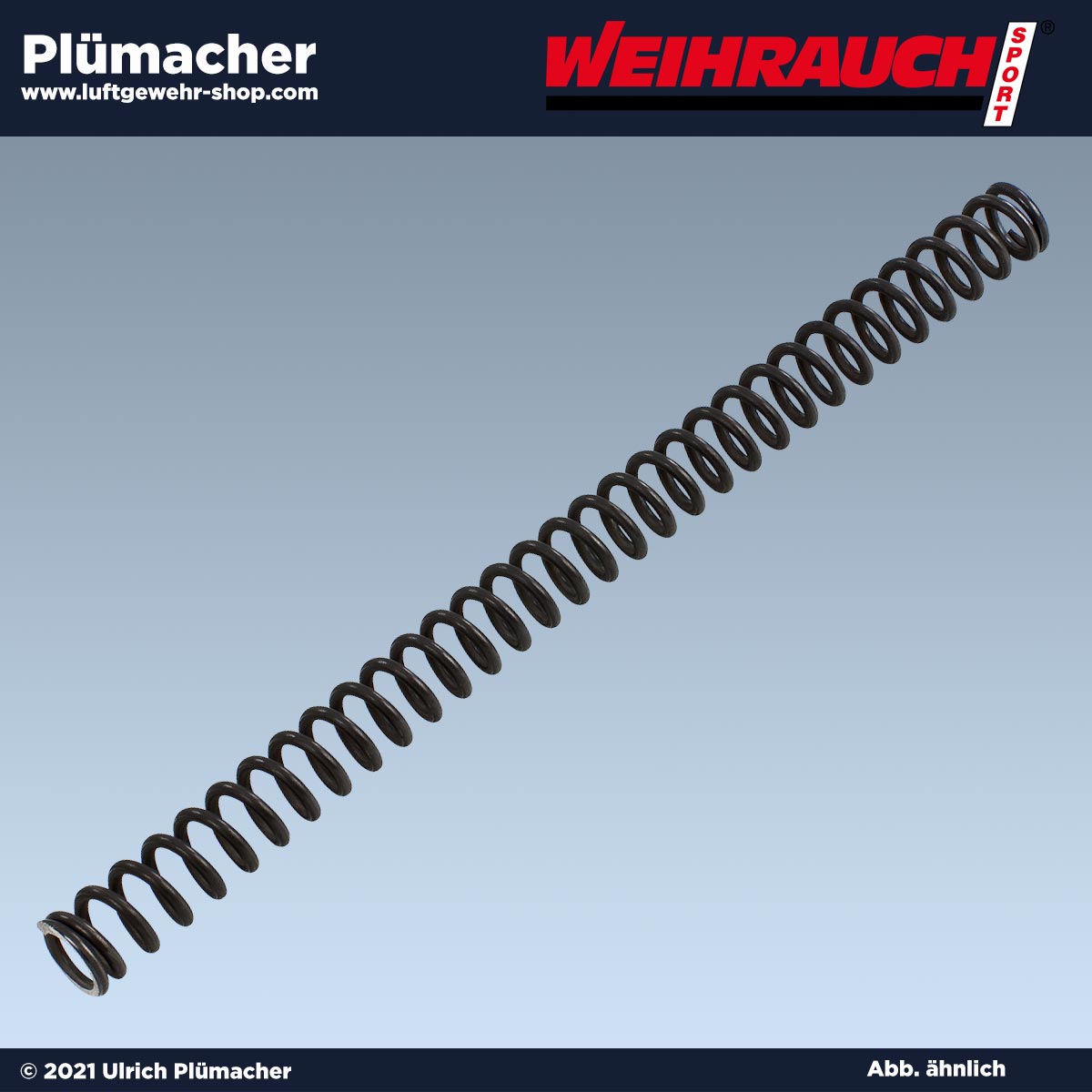 Exportfeder Weihrauch HW 77 und HW 97 - starke Ausführung und ie freie Variante