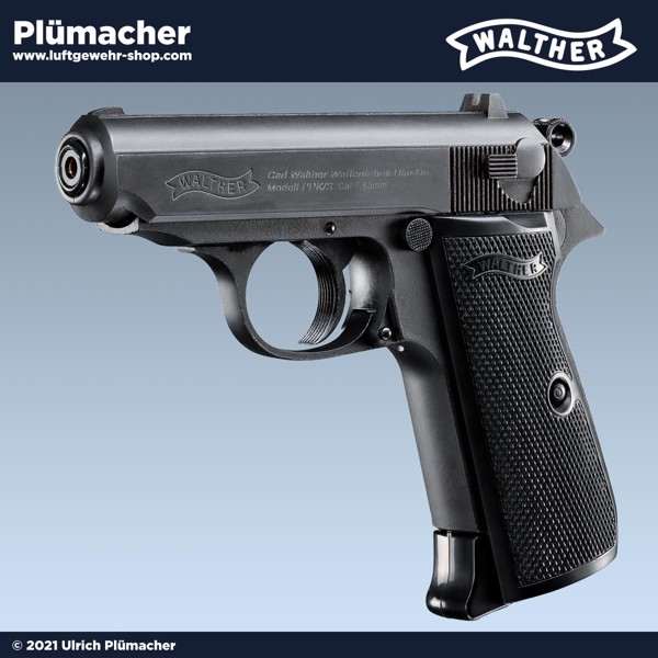 Walther PPK CO2 Pistole im Kaliber 4,5 mm BB mit einem 15 Schuss Magazin