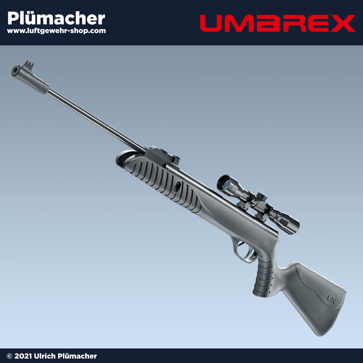 UX Syrix Luftgewehr von Umarex mit Zielfernrohr 4x32