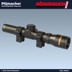 Zielfernrohr Weihrauch P2x20 mit Spezialmontage 11 mm - 13mm für Weihrauch Luftpistole