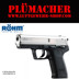 Röhm RG96 Schreckschusspistole im Kaliber 9 mm PAK mit einem 9 Schuss Magazin