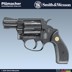 Smith & Wesson Chiefs Special Schreckschussrevolver im Kaliber 9 mm R mit einer 5 Schuss Trommel