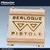 Berloque Pistole Holzkästchen - die stilechte Aufbewahrung Ihrer Mini Pistole