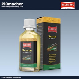 Balsin Schaftöl hell - optimale Gewehr-Schaftpflege von Ballistol