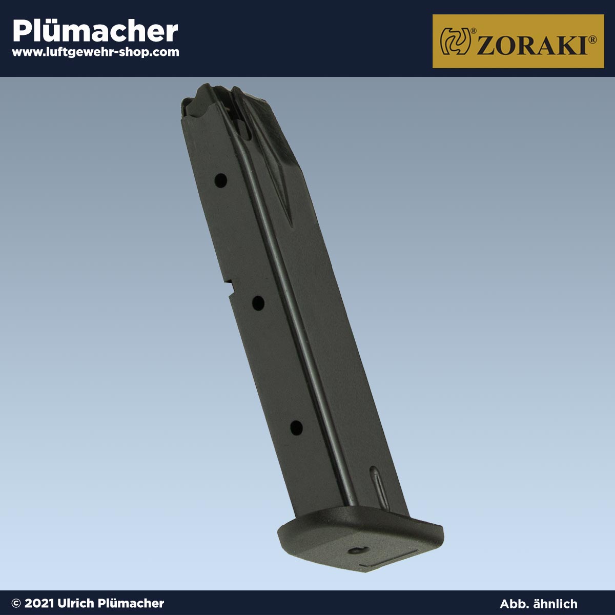 Magazin Zoraki 914 Schreckschuss - 14 Schuss Magazin für 9 mm PAK. Ersatzmagazin oder Reservemagazin für Ihre Zoraki 914, passend für alle Pistolen der 914er Baureihe.