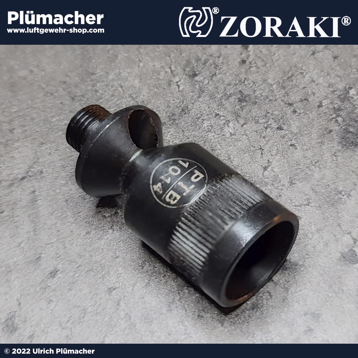 Abschussbecher Zoraki 914 - Raketenbecher, Zusatzlauf, Signalbecher, Leuchtkugelaufsatz, Feuerwerkadapter  